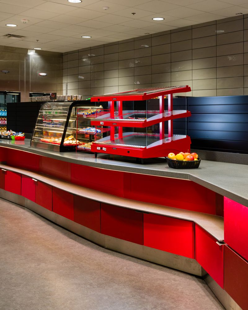 Retail service counter